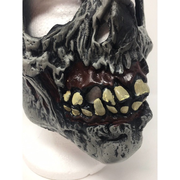 California Costume Collections Inc. Zombie Skeleton Bloody Horror Face Mask - Picture 9 of 12